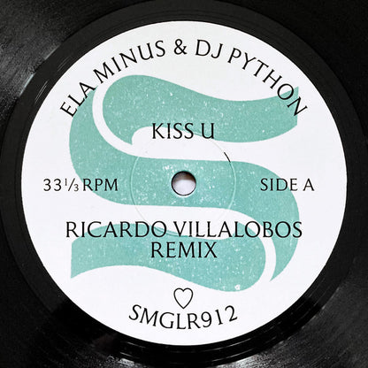 Ela Minus & DJ Python :  ♡ (Ricardo Villalobos Remixes) (12", Ltd)