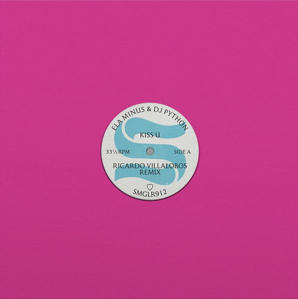 Ela Minus & DJ Python :  ♡ (Ricardo Villalobos Remixes) (12", Ltd)