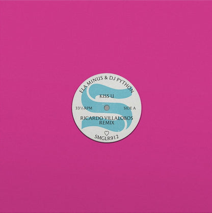 Ela Minus & DJ Python :  ♡ (Ricardo Villalobos Remixes) (12", Ltd)