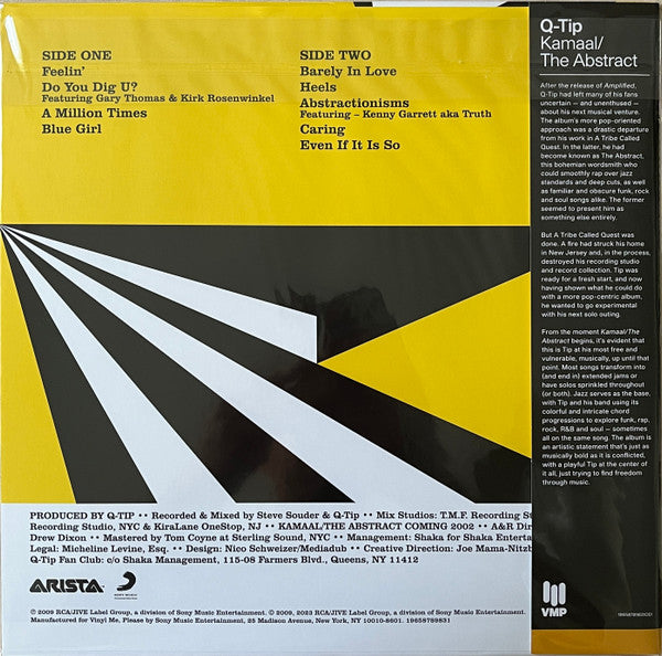 Q-Tip : Kamaal/The Abstract (LP, Album, Club, RE, RM, Yel)