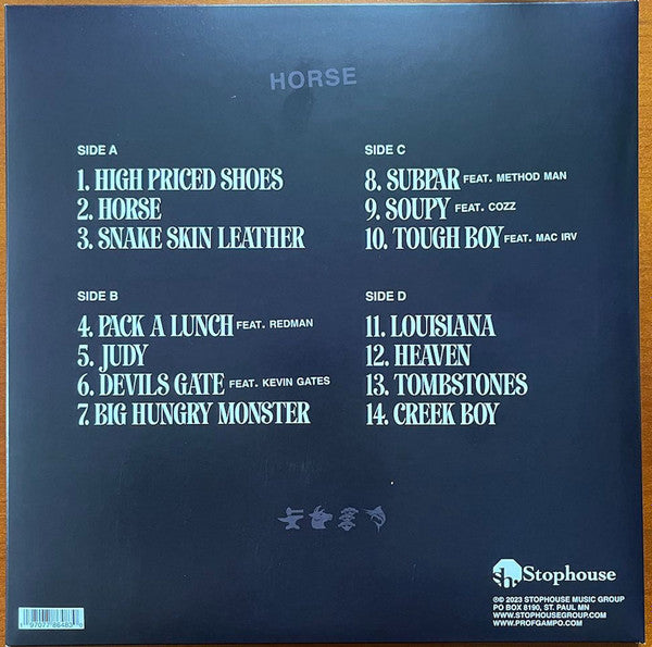 Prof (5) : Horse (2x12", Ltd, Pur)