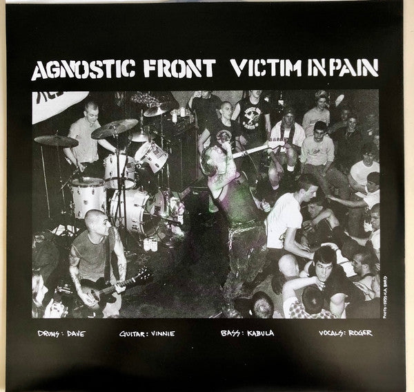 Agnostic Front : Victim In Pain (LP, Album, RE, RM, Yel)