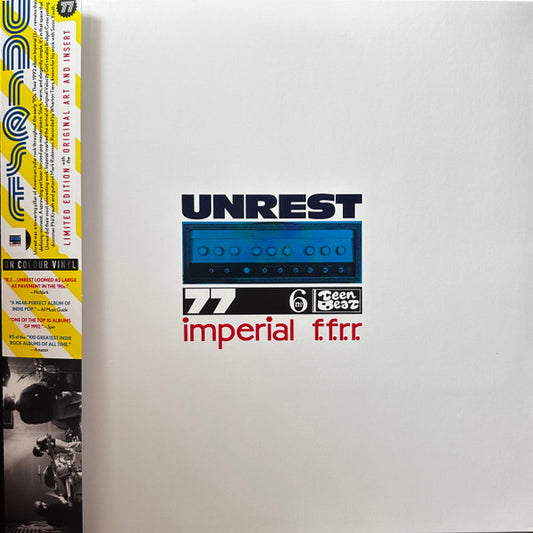 Unrest (2) : Imperial F.F.R.R. (LP, Album, Ltd, RE, Bla)