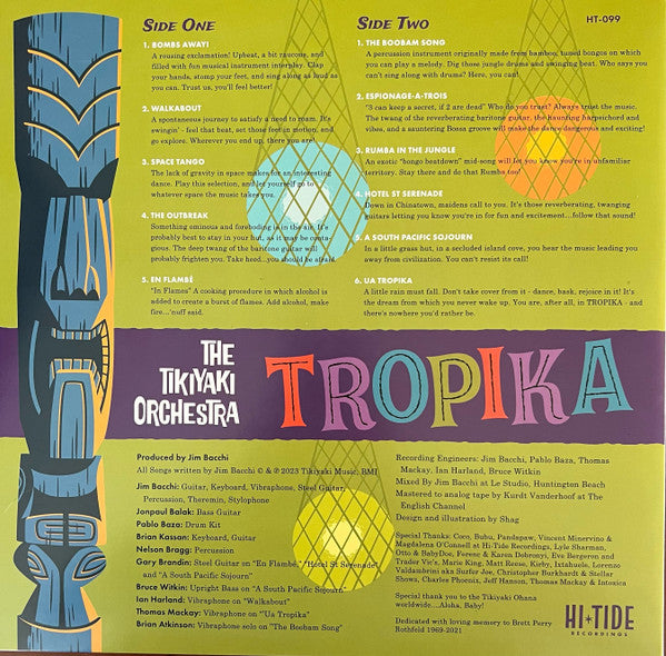 The Tikiyaki Orchestra : Tropika (LP, Album, Ltd, RP, Gre)