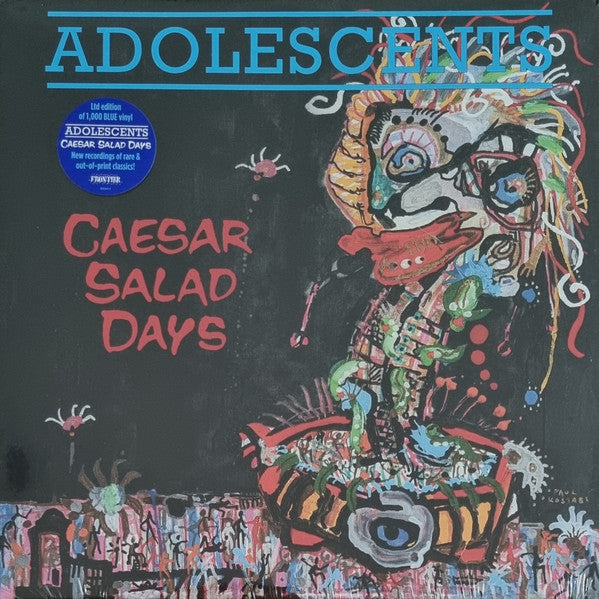 Adolescents : Caesar Salad Days (LP, Album, Ltd, Blu)