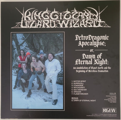 King Gizzard And The Lizard Wizard : Petrodragonic Apocalypse; Or, Dawn Of Eternal Night: An Annihilation Of Planet Earth And The Beginning Of Merciless Damnation (2xLP, Album, Rec)