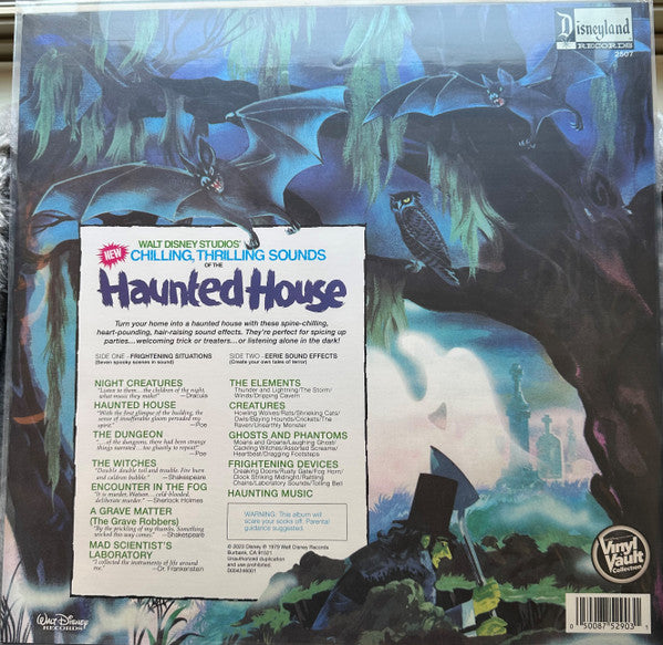 No Artist : Chilling, Thrilling Sounds Of The Haunted House (LP, Album, RE, Cle)