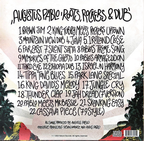 Augustus Pablo : Roots, Rockers & Dub (2xLP, RSD, Comp, Gre)
