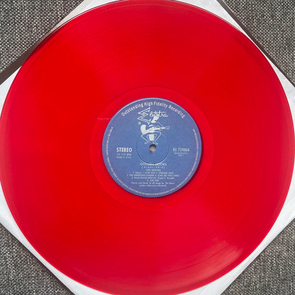 The Doors : Golden Album (LP, Comp, RE, Red + 7", Comp, RE, Red + Comp, Ltd,)