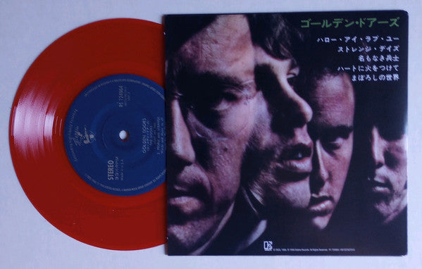 The Doors : Golden Album (LP, Comp, RE, Red + 7", Comp, RE, Red + Comp, Ltd,)