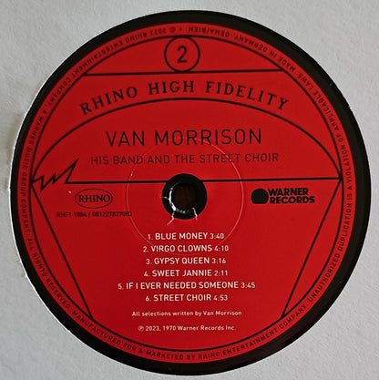Van Morrison : His Band And The Street Choir (LP, Album, Ltd, Num, RE, Gat)