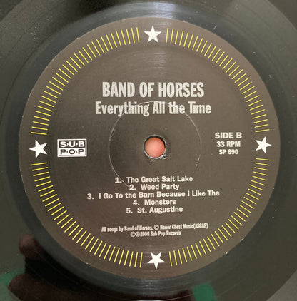 Band Of Horses : Everything All The Time (LP, Album, RE, RP)