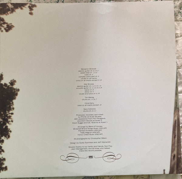 Band Of Horses : Everything All The Time (LP, Album, RE, RP)