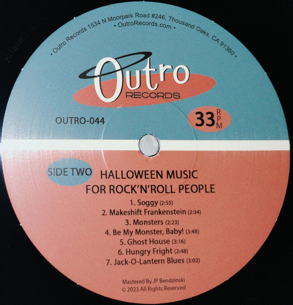 Various : Halloween Music For Rock And Roll People (LP, Comp)