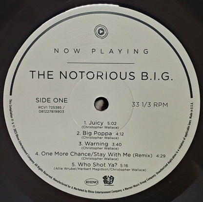 Notorious B.I.G. : Now Playing (LP, Comp, Bla)
