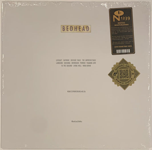 Bedhead : WhatFunLifeWas (LP, Album, RE, RM, Pin)