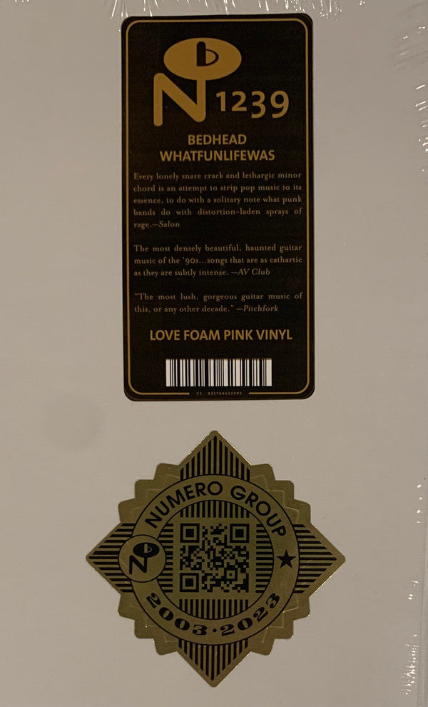 Bedhead : WhatFunLifeWas (LP, Album, RE, RM, Pin)