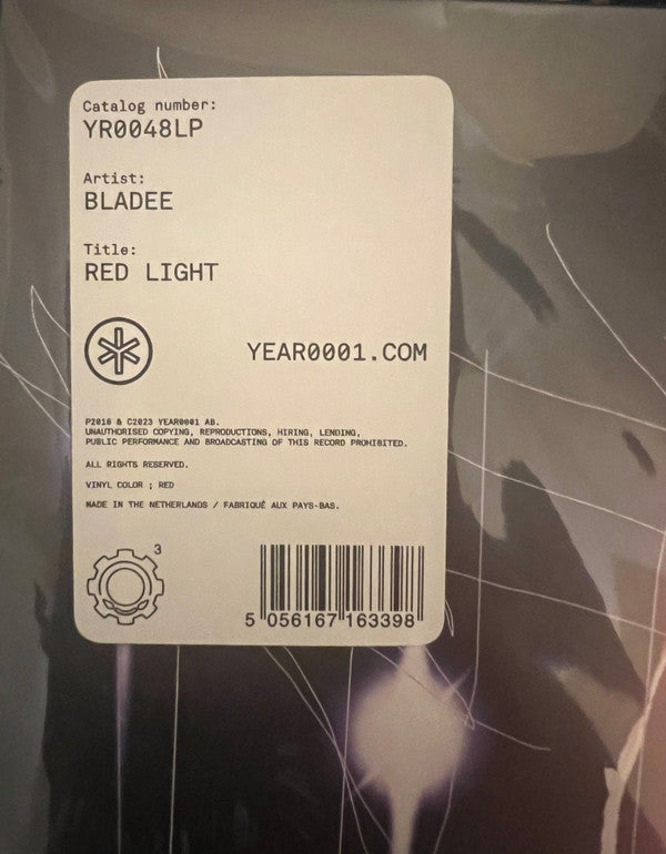 Bladee : Red Light (LP, Album, RE, Red)