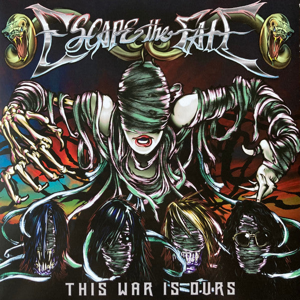 Escape The Fate : This War Is Ours (LP, Album, Ltd, RE, Whi)