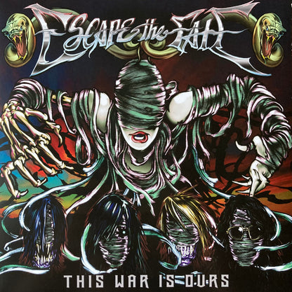 Escape The Fate : This War Is Ours (LP, Album, Ltd, RE, Whi)