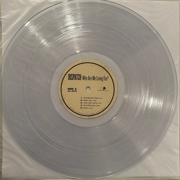 Dispatch : Who Are We Living For? (2xLP, Cle)