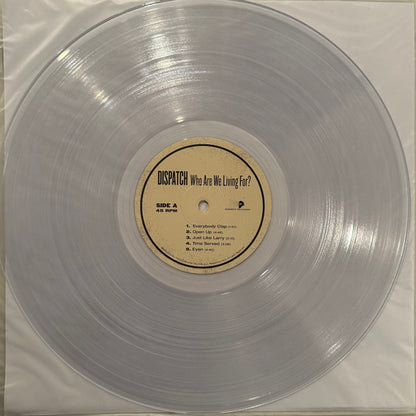 Dispatch : Who Are We Living For? (2xLP, Cle)