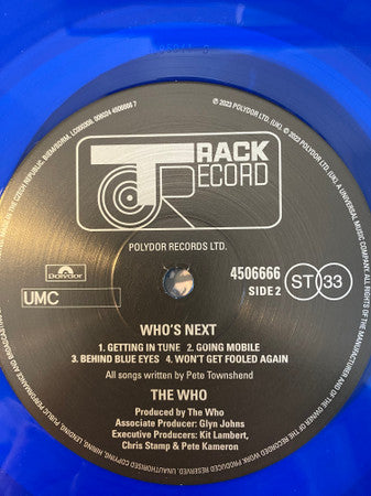 The Who : Who's Next (LP, Album, Dlx, RE, RM, Blu)