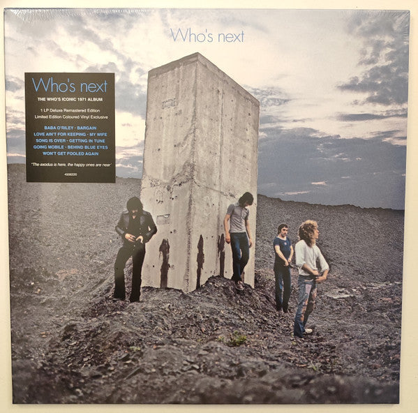 The Who : Who's Next (LP, Album, Dlx, Ltd, RE, RM, Blu)
