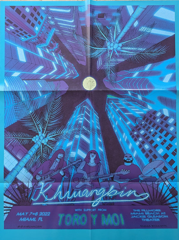 Khruangbin & Toro Y Moi : Live At The Fillmore Miami (LP, Album, Ltd, Flo)