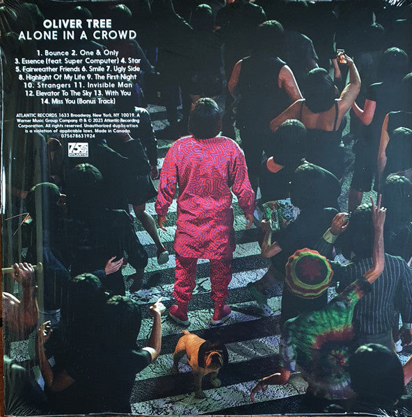Oliver Tree : Alone In A Crowd (LP, Album, Red)