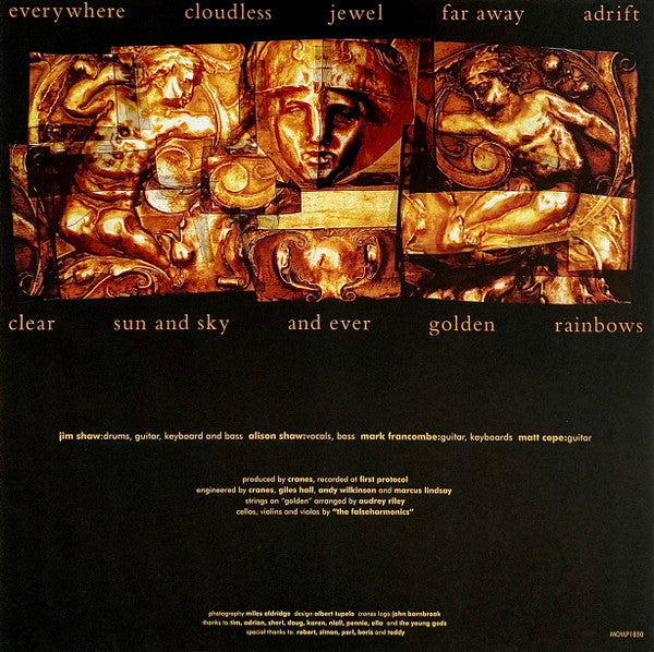 Cranes : Forever (LP, Album, Ltd, Num, RE, Cle)