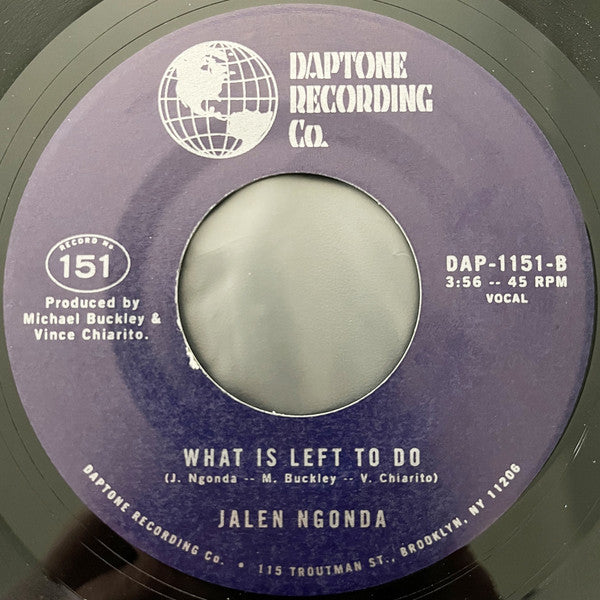 Jalen N'Gonda : Come Around And Love Me (7", Single)