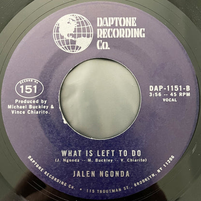 Jalen N'Gonda : Come Around And Love Me (7", Single)