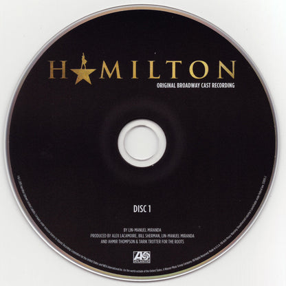 Lin-Manuel Miranda : Hamilton: An American Musical (Original Broadway Cast Recording) (2xCD, Album, RE)