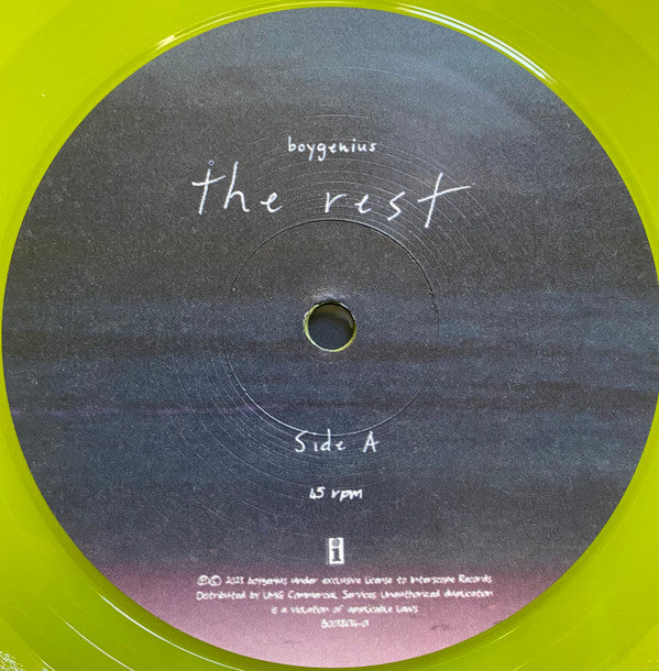 boygenius : The Rest (10", EP, Yel)
