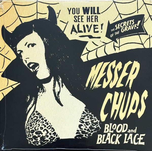 Messer Chups : Blood And Black Lace (7", EP, Ltd, Blo)