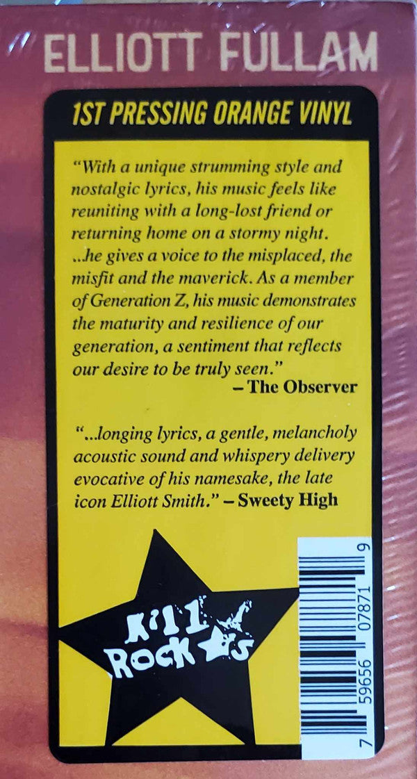 Elliott Fullam : End Of Ways (LP, Album, Ora)