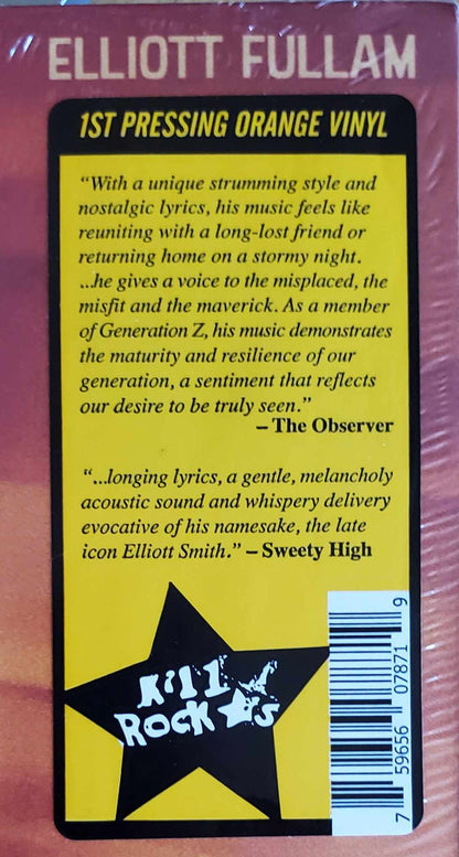 Elliott Fullam : End Of Ways (LP, Album, Ora)