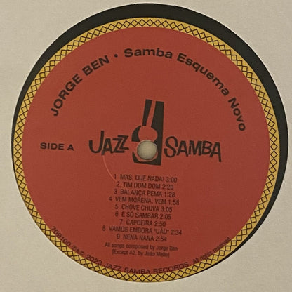Jorge Ben : Samba Esquema Novo (LP, Album, Ltd, RE)