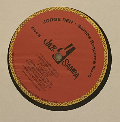 Jorge Ben : Samba Esquema Novo (LP, Album, Ltd, RE)