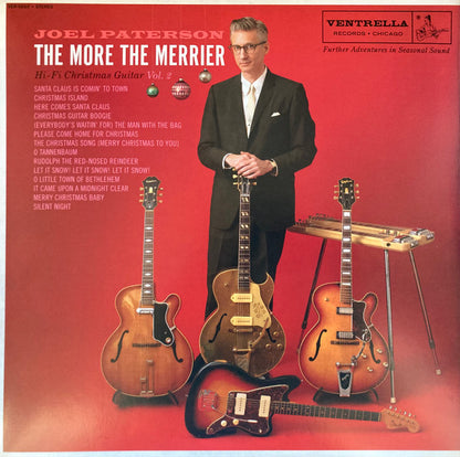 Joel Paterson : The More The Merrier - Hi-Fi Christmas Guitar Vol. 2 (LP, Album, Red)