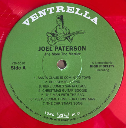Joel Paterson : The More The Merrier - Hi-Fi Christmas Guitar Vol. 2 (LP, Album, Red)