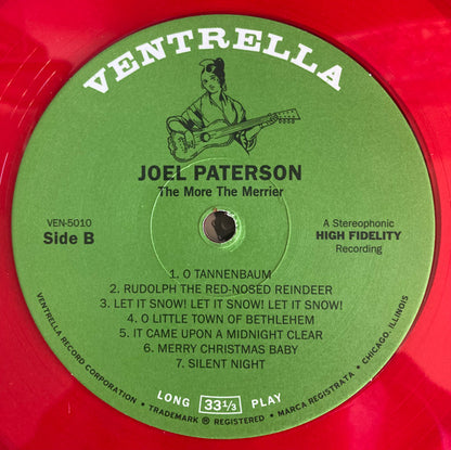 Joel Paterson : The More The Merrier - Hi-Fi Christmas Guitar Vol. 2 (LP, Album, Red)