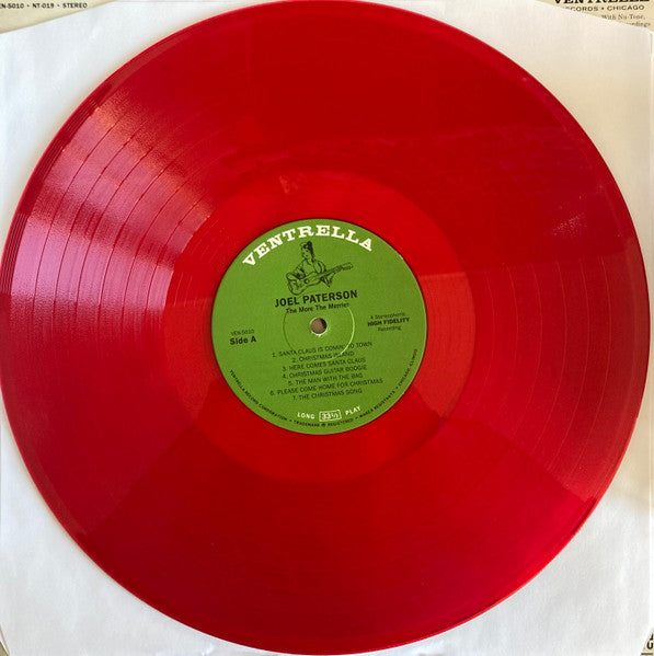 Joel Paterson : The More The Merrier - Hi-Fi Christmas Guitar Vol. 2 (LP, Album, Red)