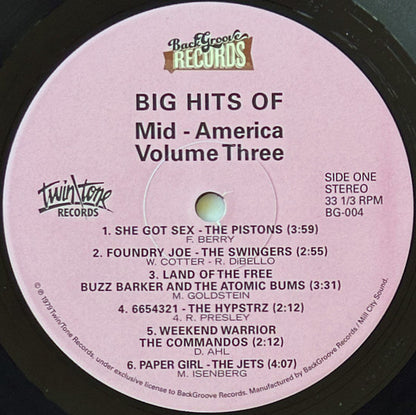 Various : Big Hits Of Mid-America (Volume Three) (2xLP, Album, Comp, RE, RM)