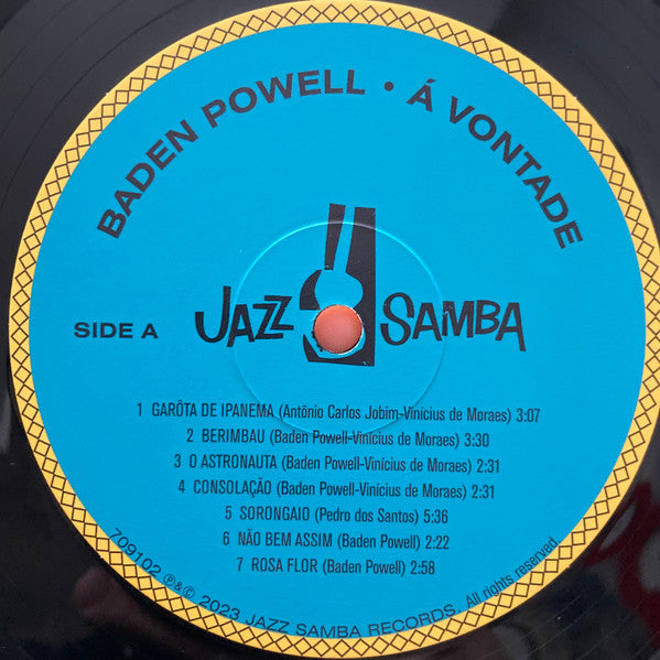 Baden Powell : À Vontade (LP, Album, Ltd, RE)