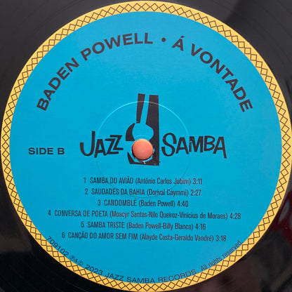 Baden Powell : À Vontade (LP, Album, Ltd, RE)