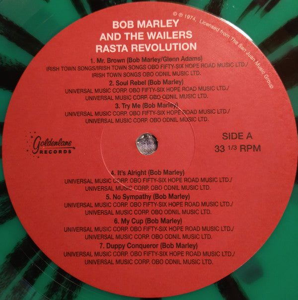 Bob Marley & The Wailers : Rasta Revolution  (LP, Album, Ltd, RE, Gre)