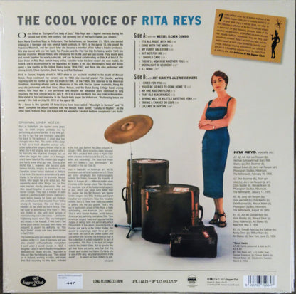 Rita Reys : The Cool Voice Of Rita Reys (LP, Album, Ltd, Num, RE)