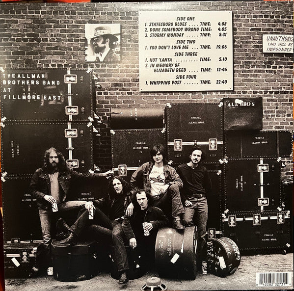 The Allman Brothers Band : At Fillmore East (2xLP, Album, RE, Pre)